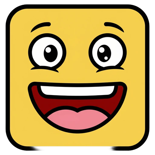 emoji face Pop Art icon