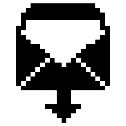 empty inbox Pixel Art icon