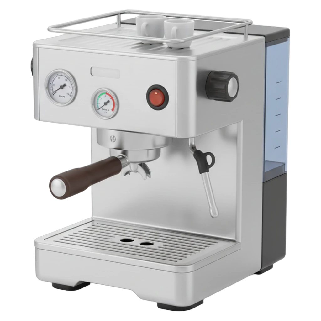 espresso machine Photorealistic icon