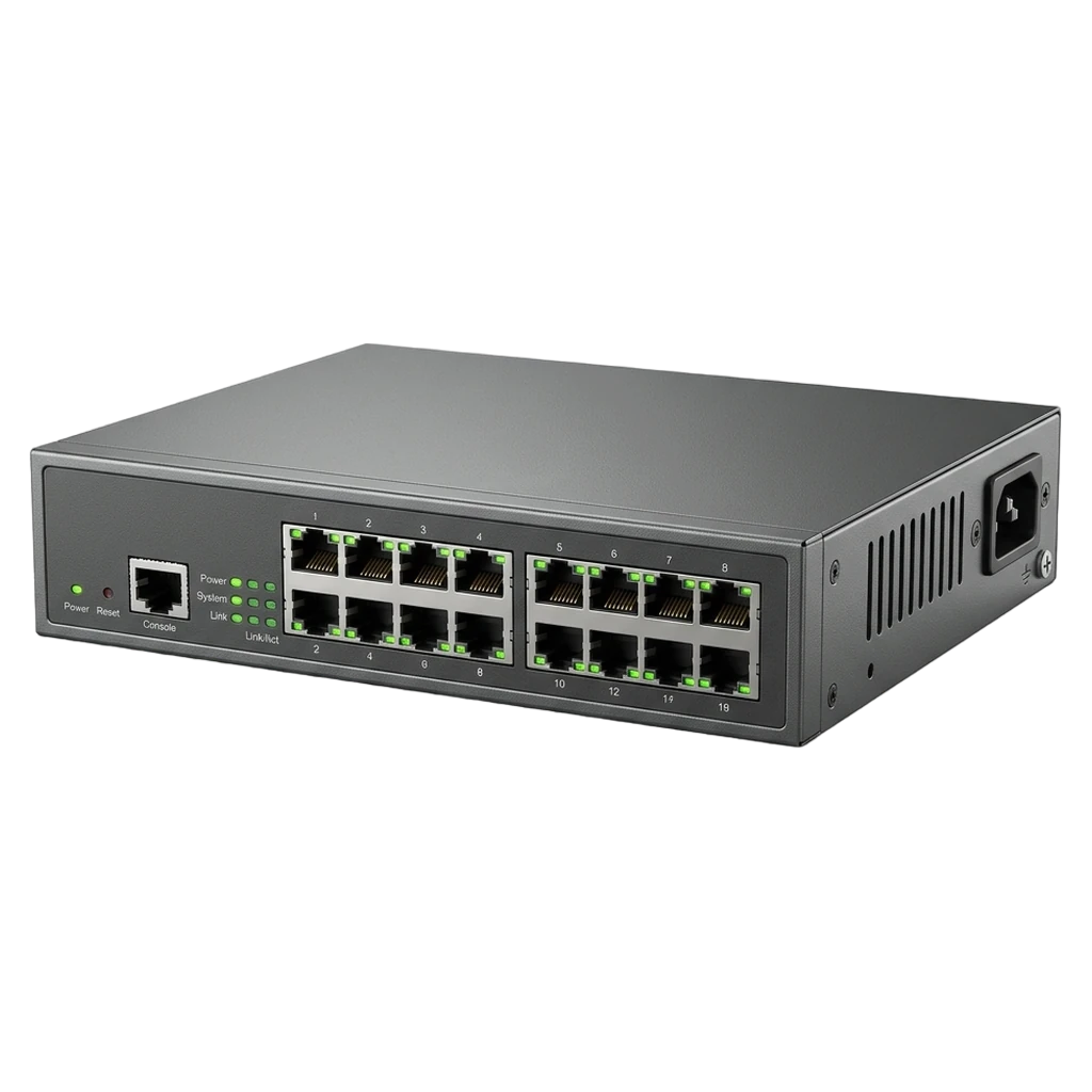 ethernet switch Photorealistic icon