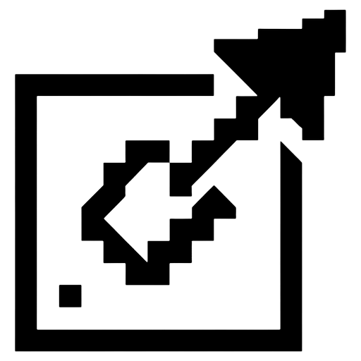 external link box Pixel Art icon
