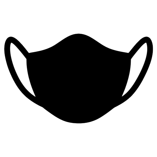 face mask Solid Glyph icon