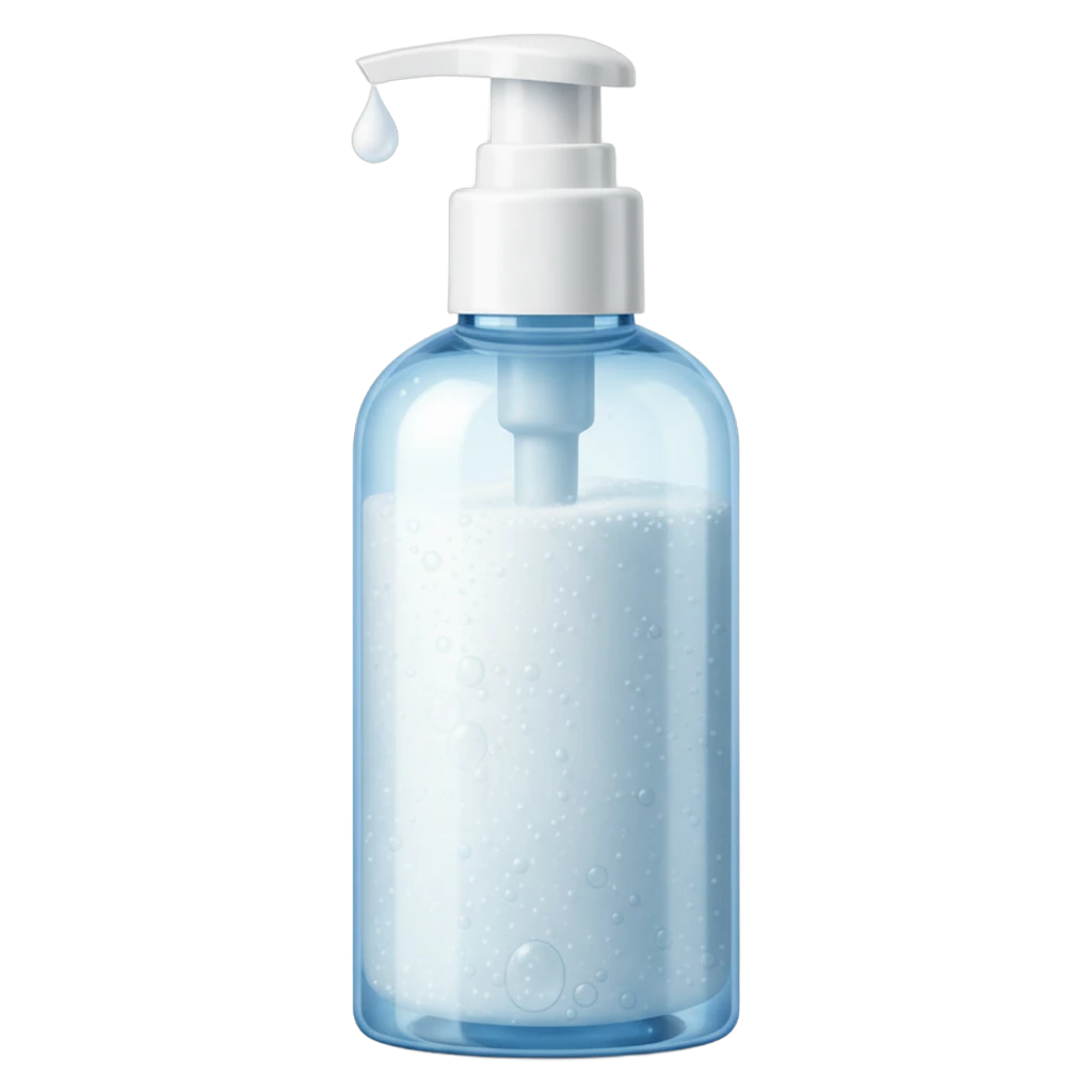 face wash Photorealistic icon