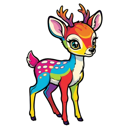 fawn Pop Art icon