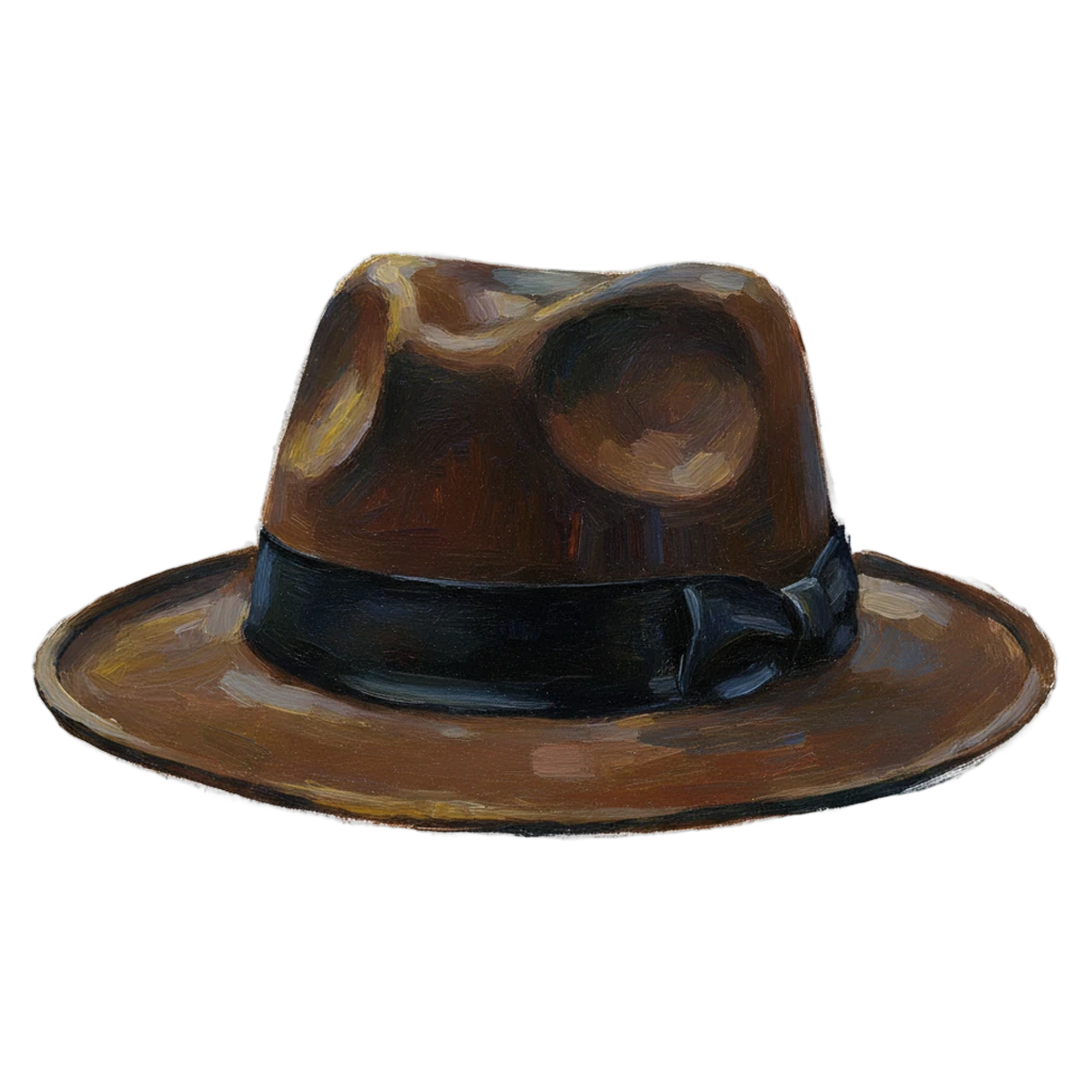 fedora Oil Painting icon