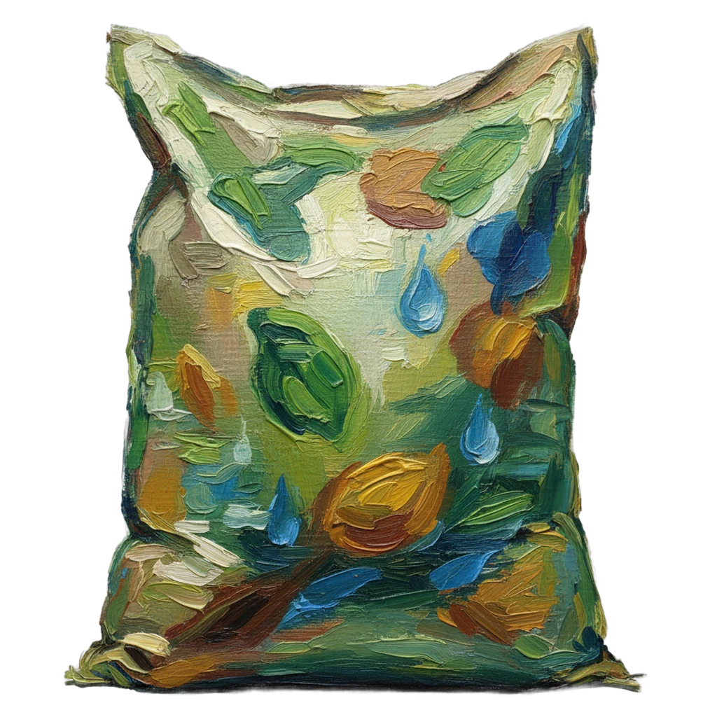 fertilizer bag Oil Painting icon