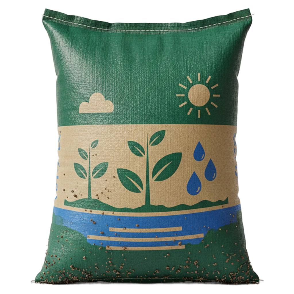 fertilizer bag Photorealistic icon