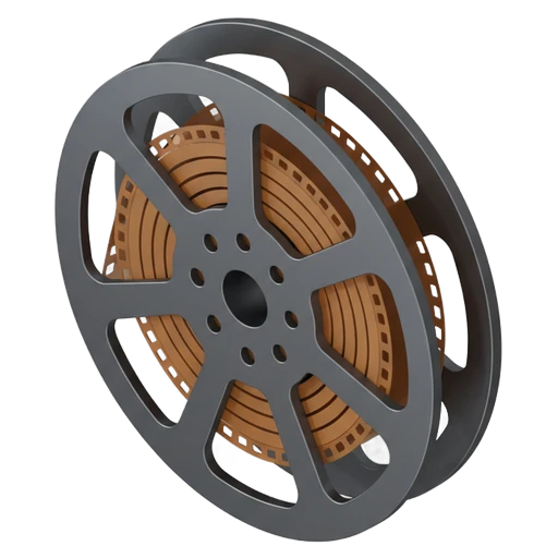 film reel Isometric icon