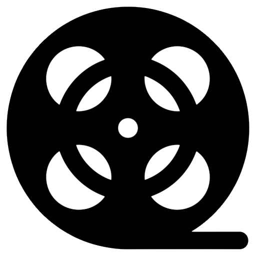 film reel Solid Glyph icon
