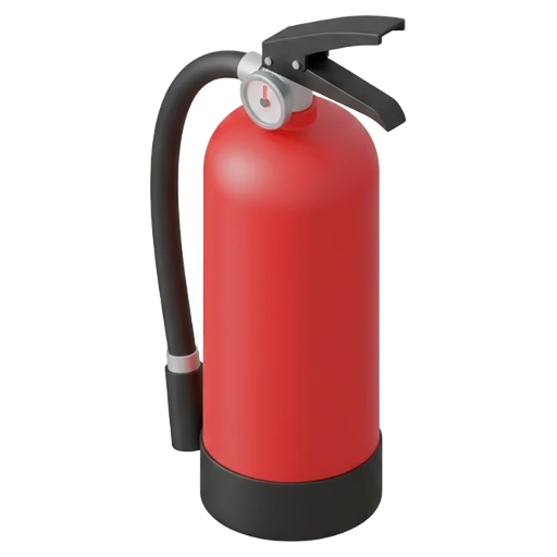 fire extinguisher Isometric icon