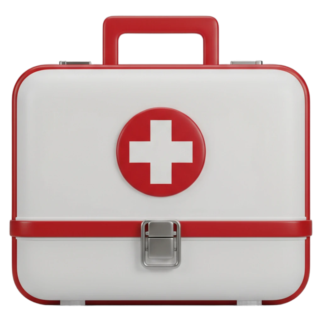 first aid kit Photorealistic icon