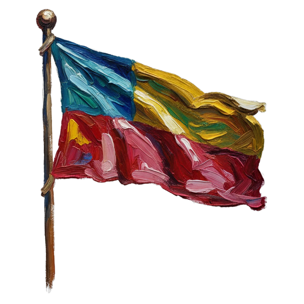 flag Oil Painting icon