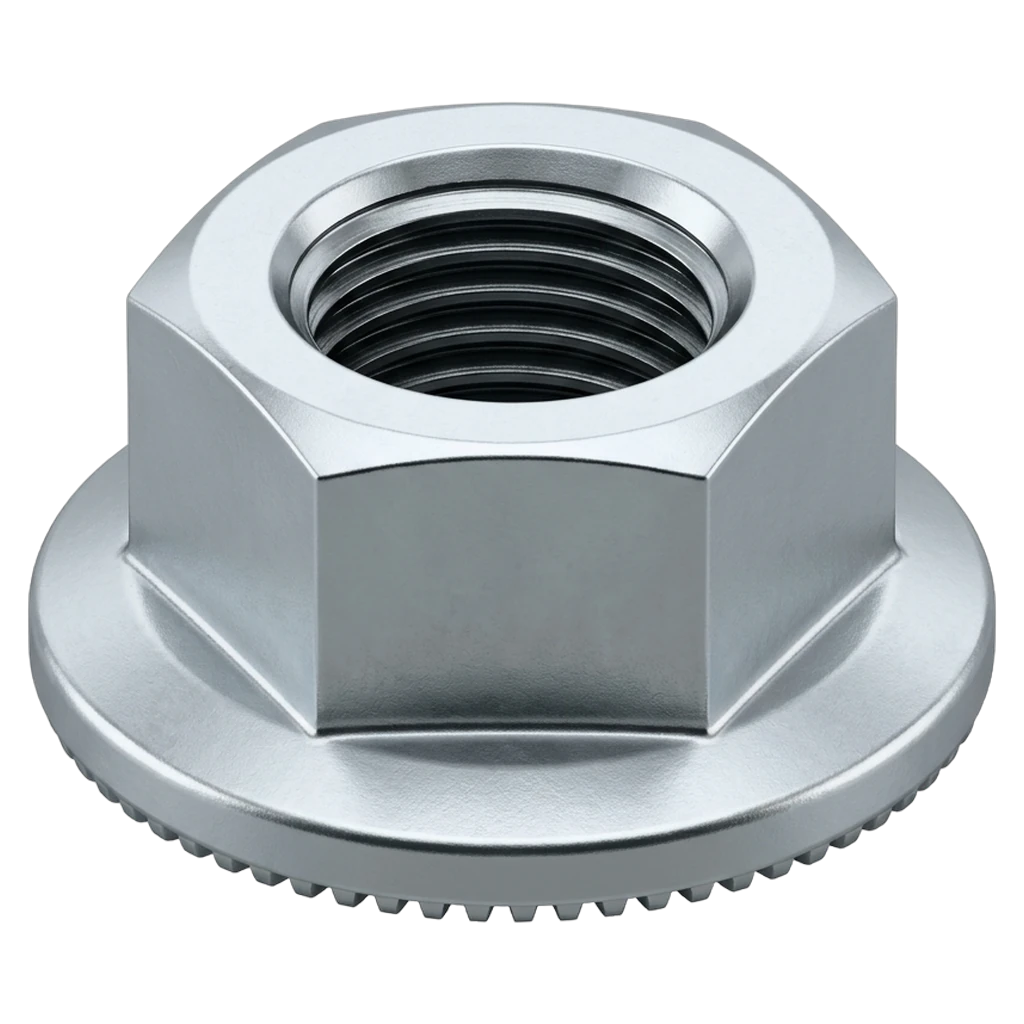 flange nut Photorealistic icon