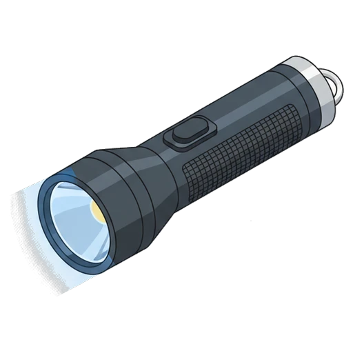 flashlight Isometric icon