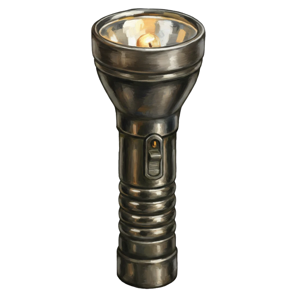 flashlight Oil Painting icon