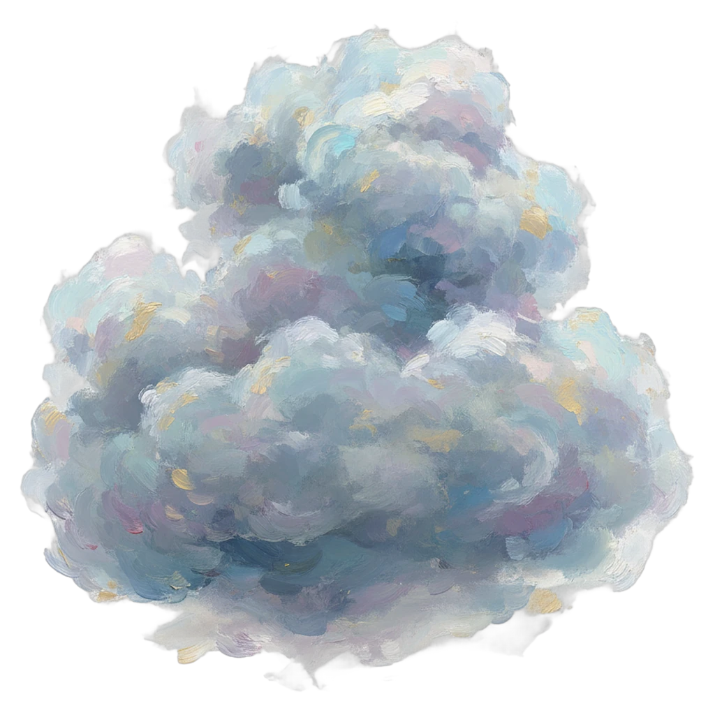 fog mist haze Oil Painting icon