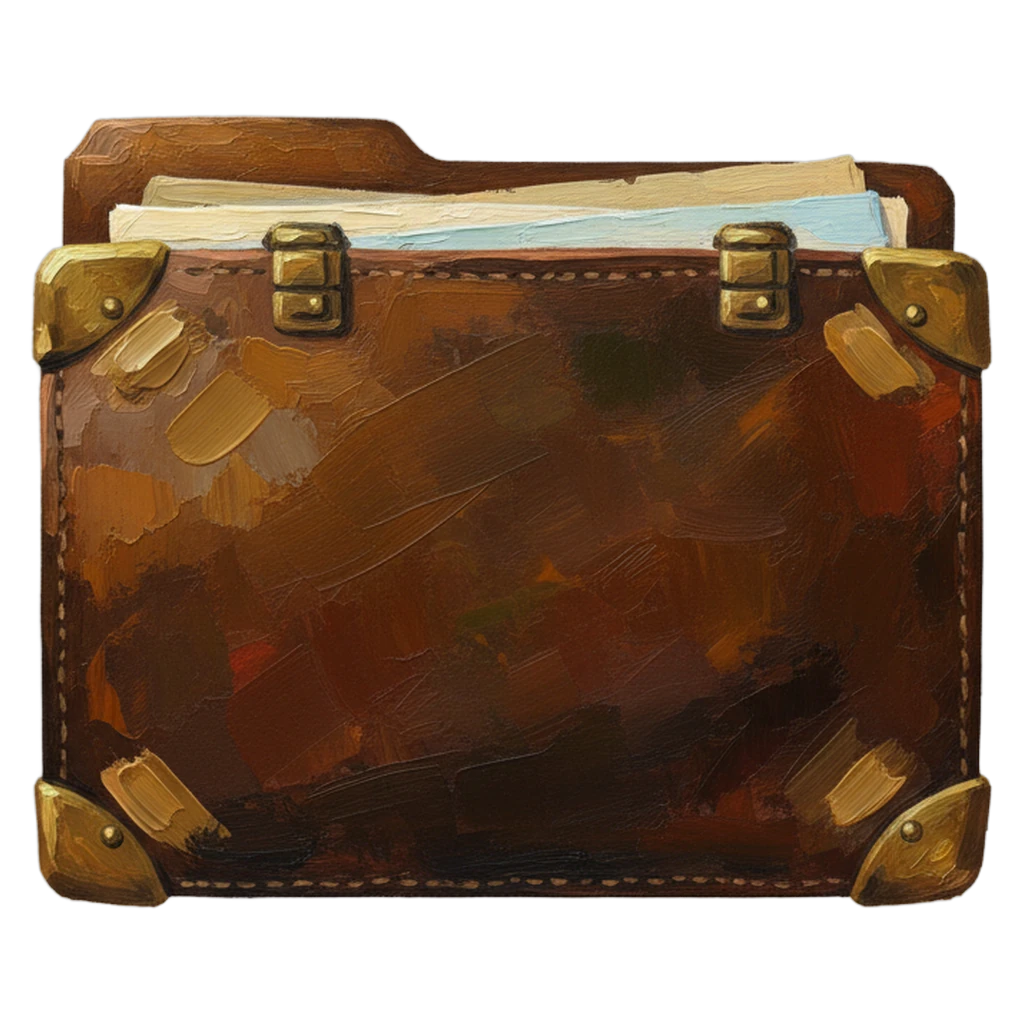 folder Oil Painting icon