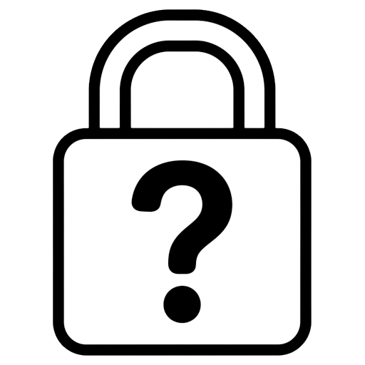 forgot password Line Art icon - free AI-generated line art icon for web and app projects