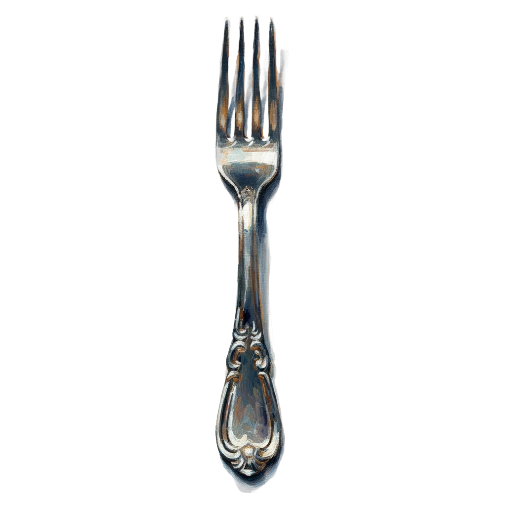 fork Oil Painting icon