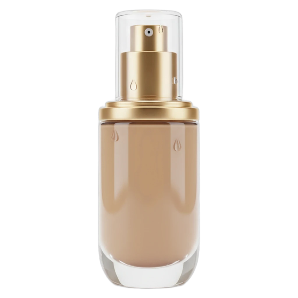 foundation bottle Photorealistic icon