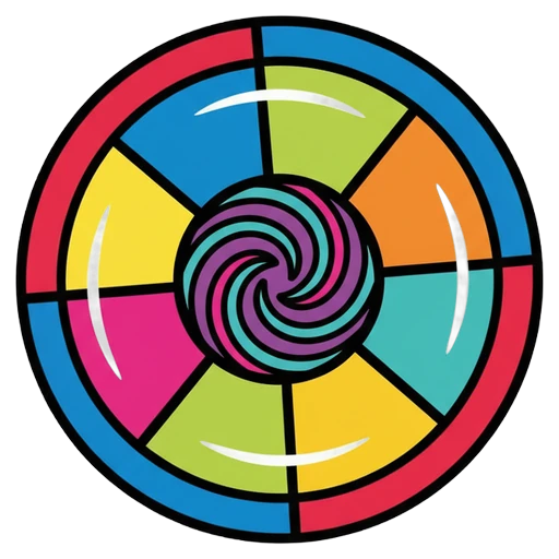 frisbee Pop Art icon