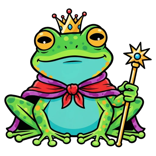 frog prince Pop Art icon