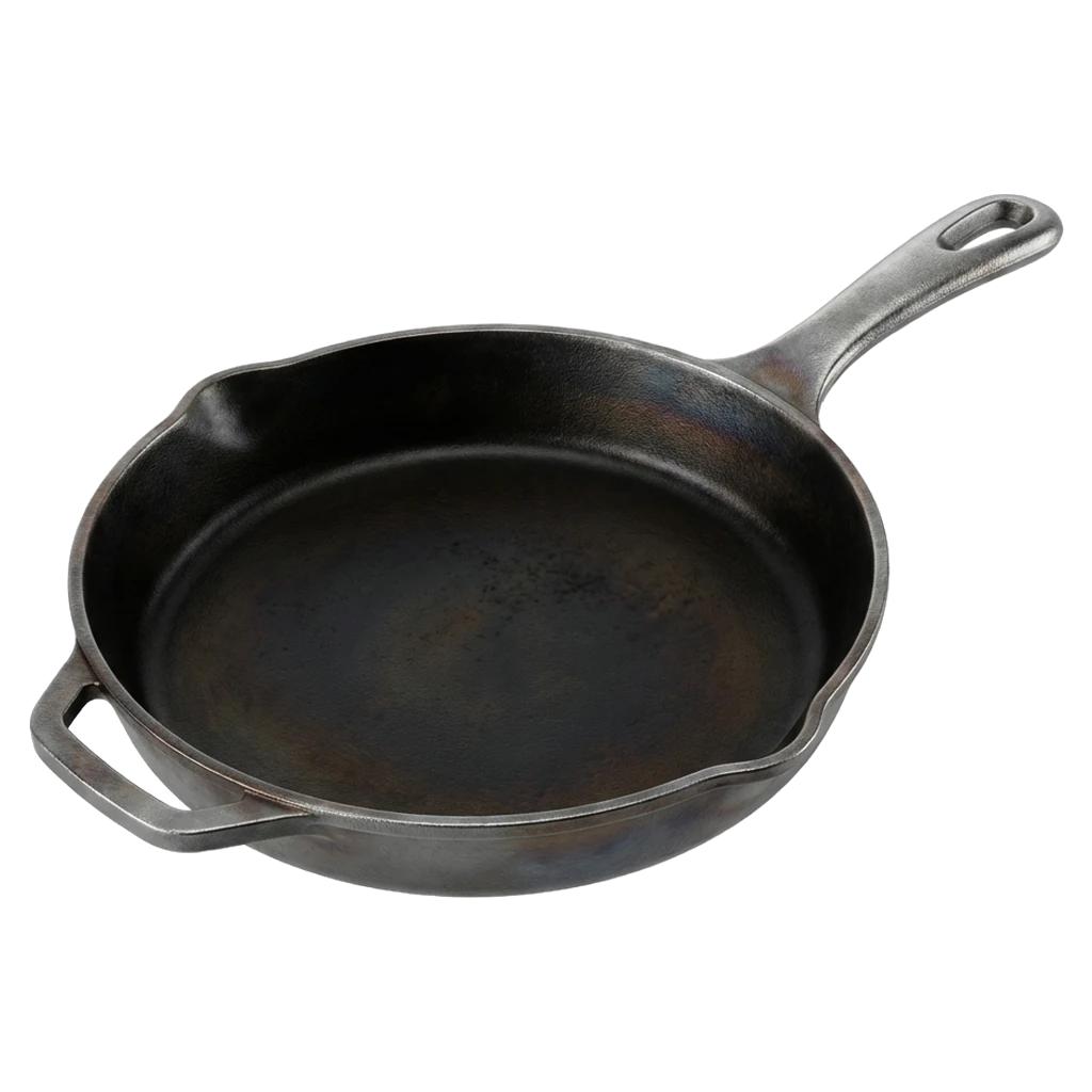 frying pan Photorealistic icon