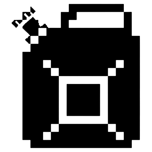 fuel can Pixel Art icon