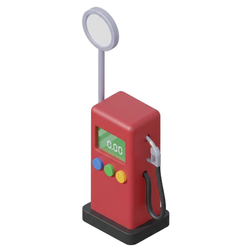 fuel pump Isometric icon
