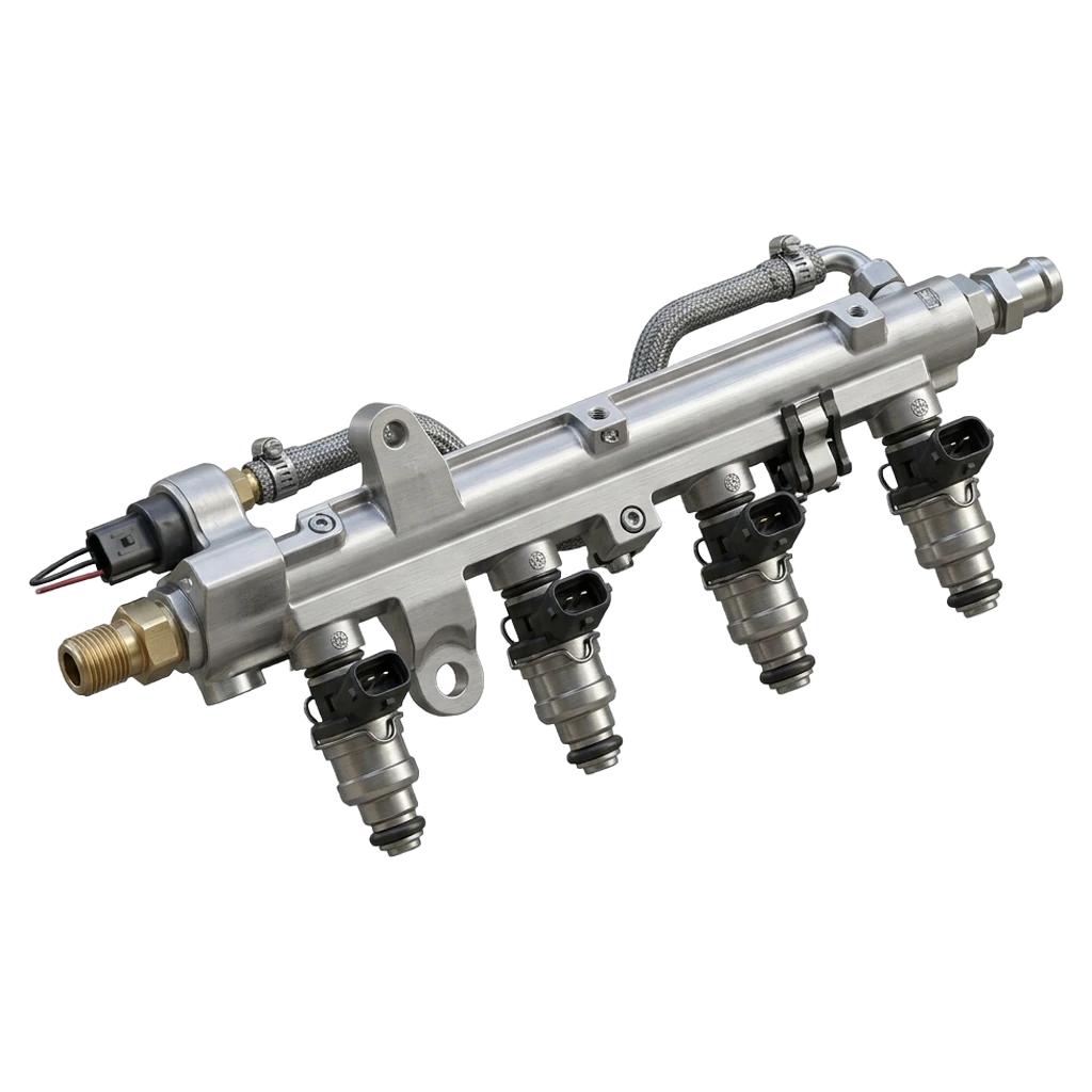 fuel rail Photorealistic icon - free AI-generated photorealistic icon for web and app projects