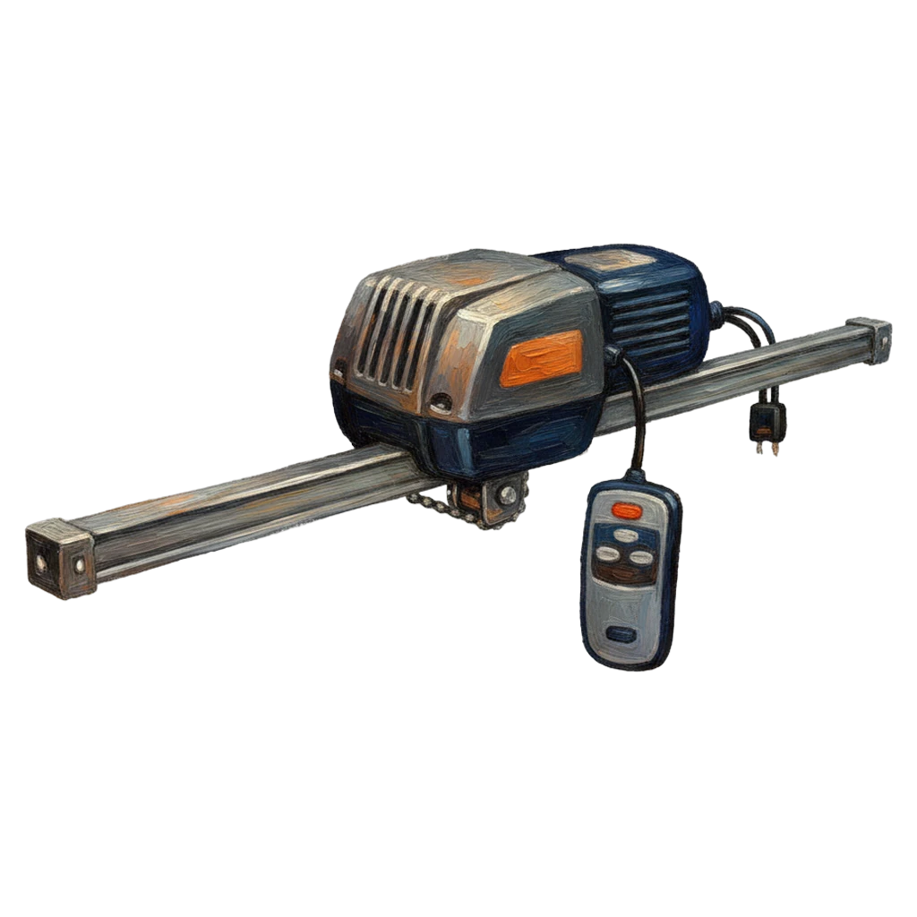 garage door opener Oil Painting icon