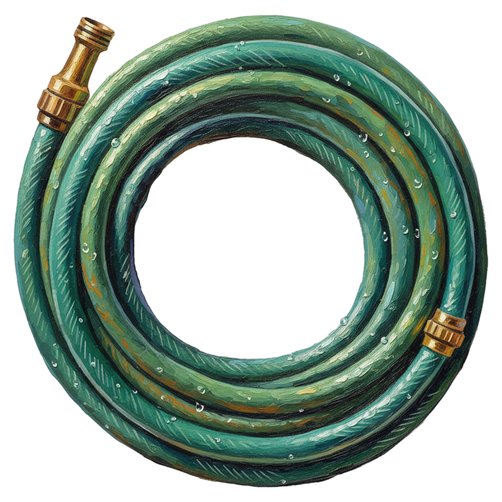 garden hose Oil Painting icon