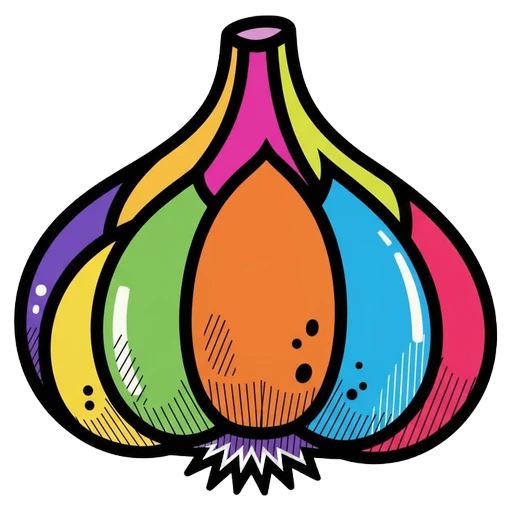 garlic Pop Art icon