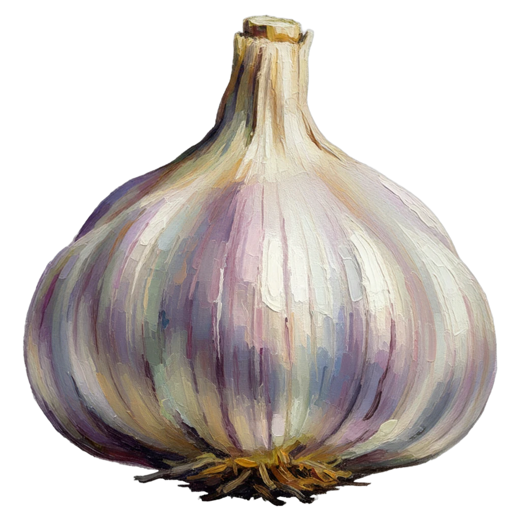 garlic bulb Oil Painting icon