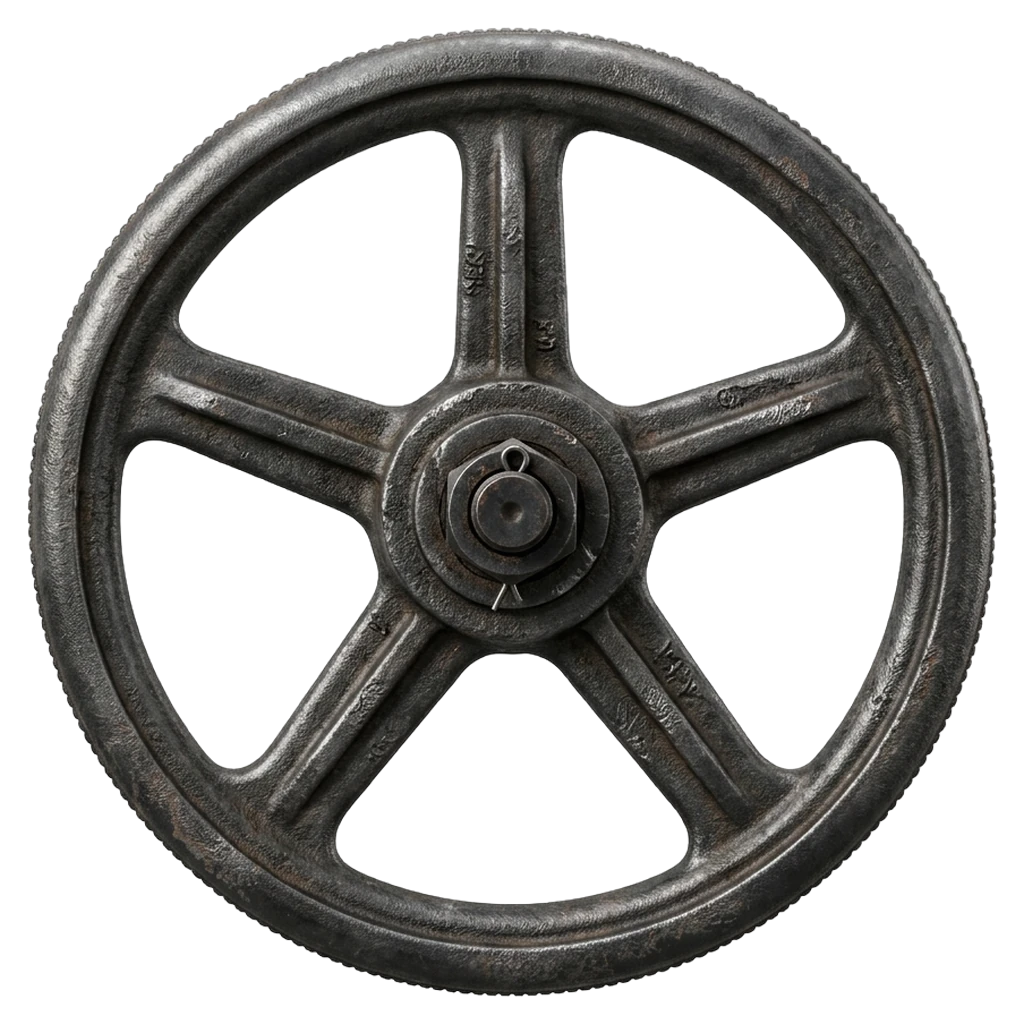 gate valve handle Photorealistic icon