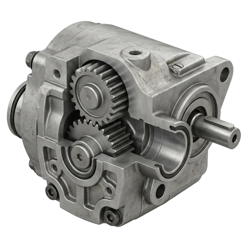 gear pump Photorealistic icon