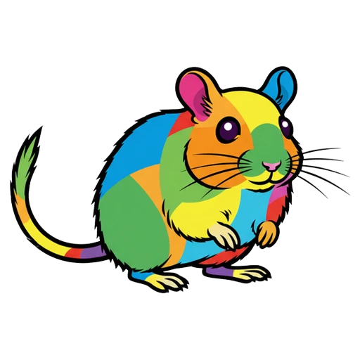 gerbil Pop Art icon
