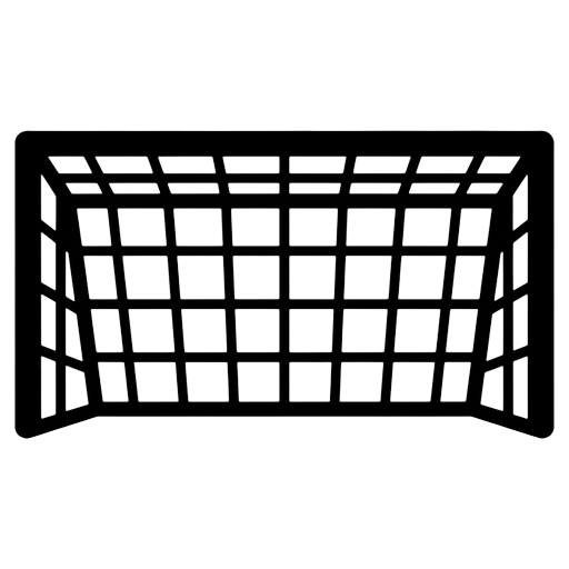 goal net Solid Glyph icon