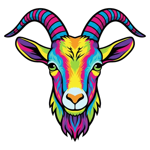 goat Pop Art icon