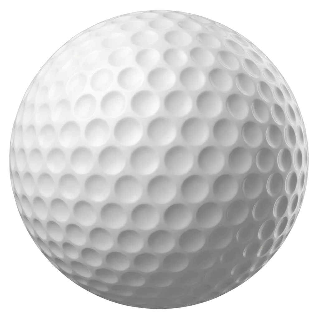 golf ball Photorealistic icon