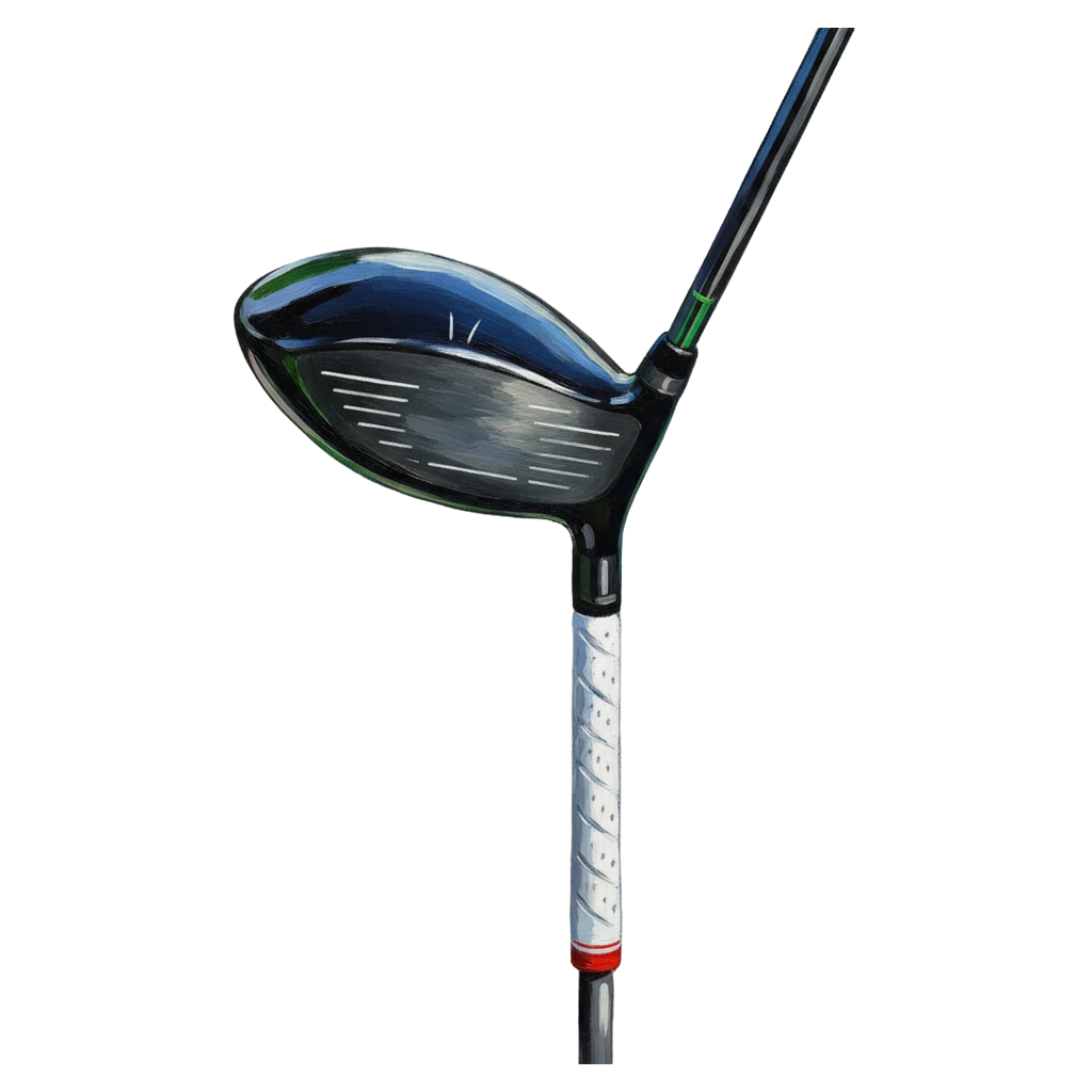 golf club Oil Painting icon