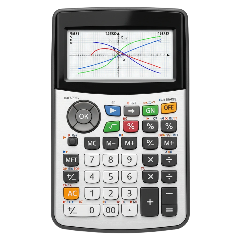 graphic calculator Product Shot icon - free AI-generated product shot icon for web and app projects