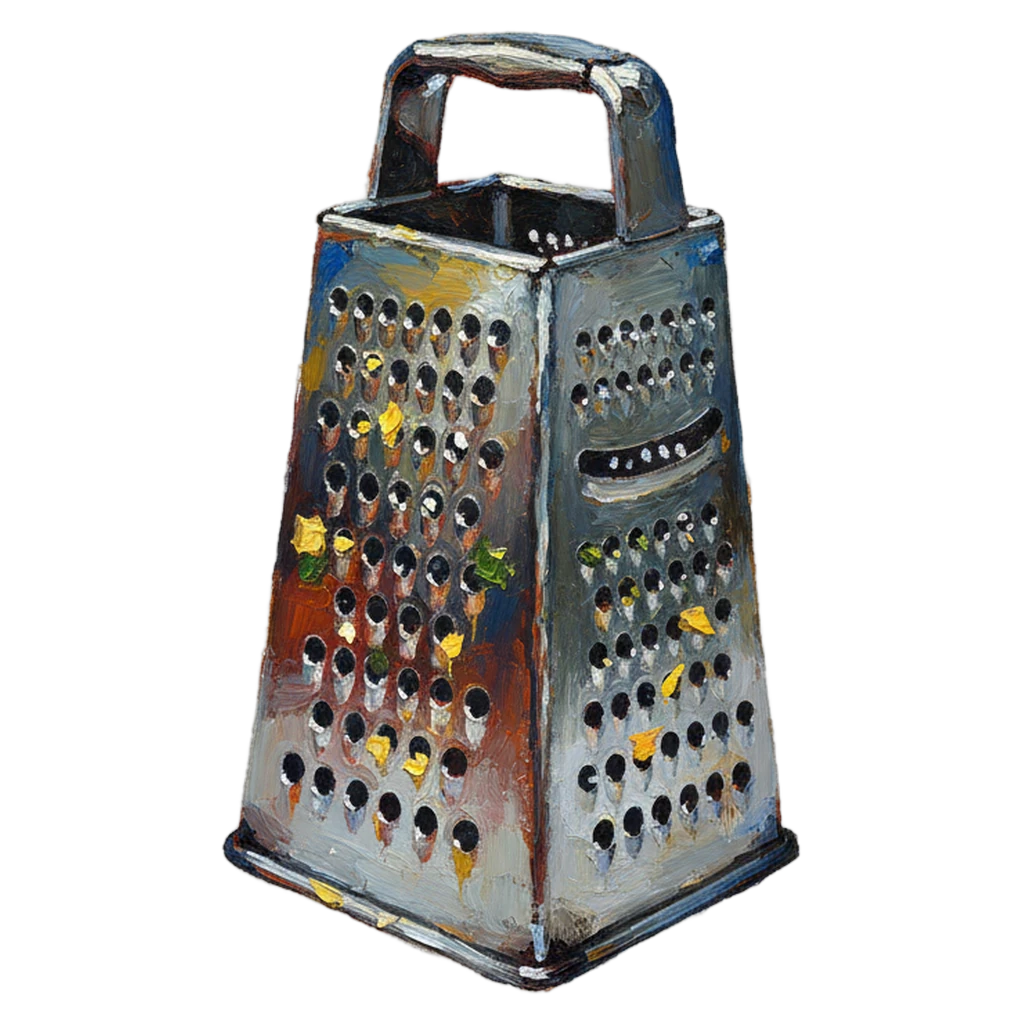 grater Oil Painting icon - free AI-generated oil painting icon for web and app projects