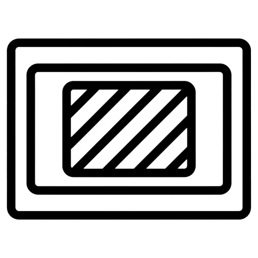 green screen Line Art icon