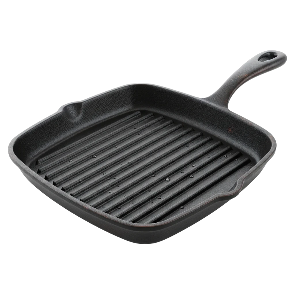 grill pan Photorealistic icon