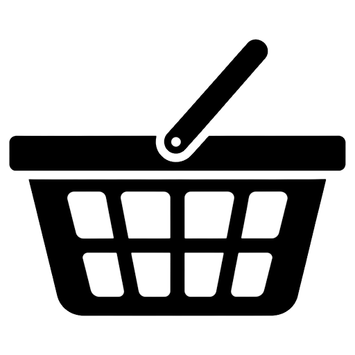 grocery basket Solid Glyph icon