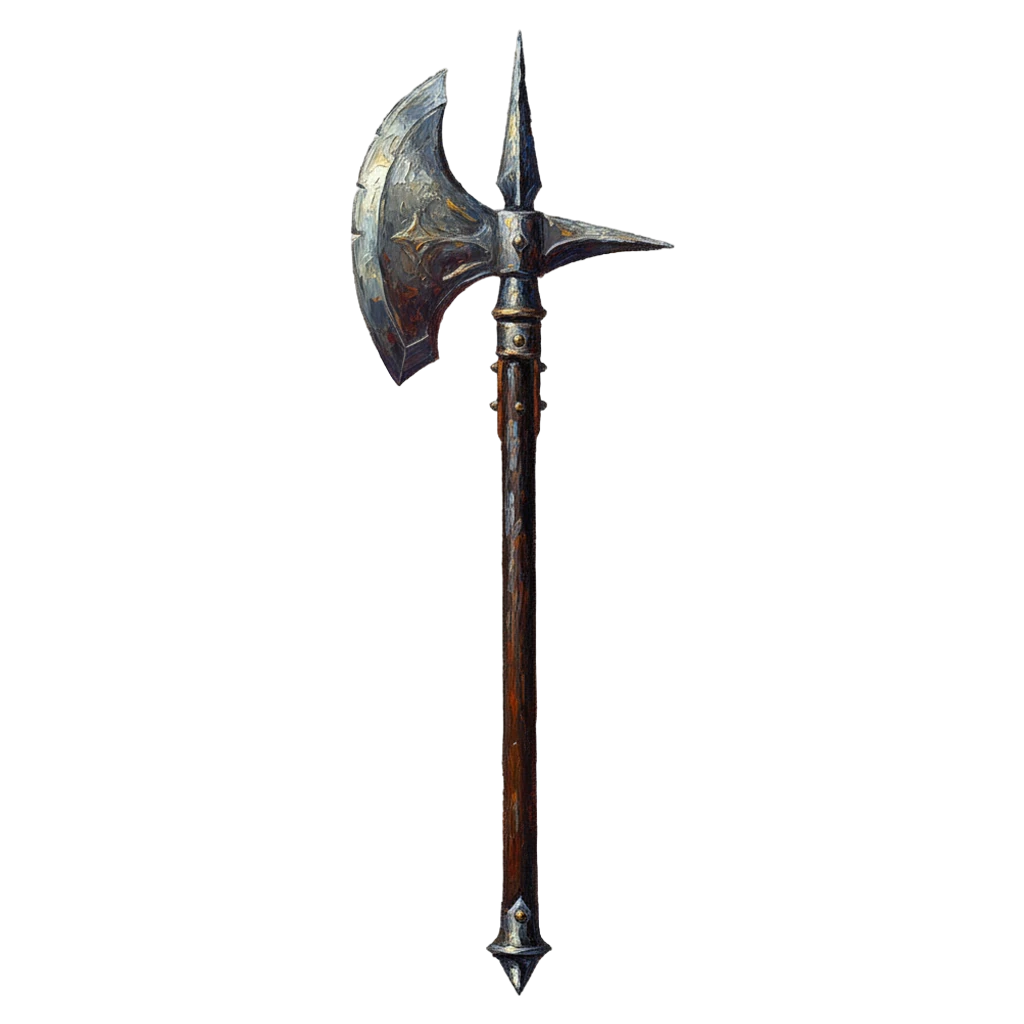 halberd Oil Painting icon