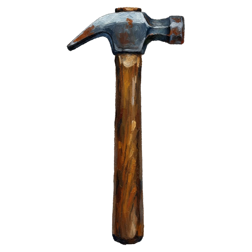 hammer Oil Painting icon