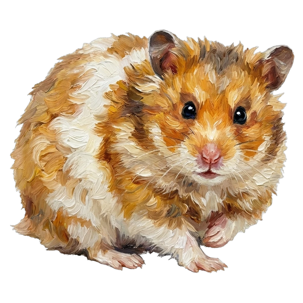 hamster Oil Painting icon