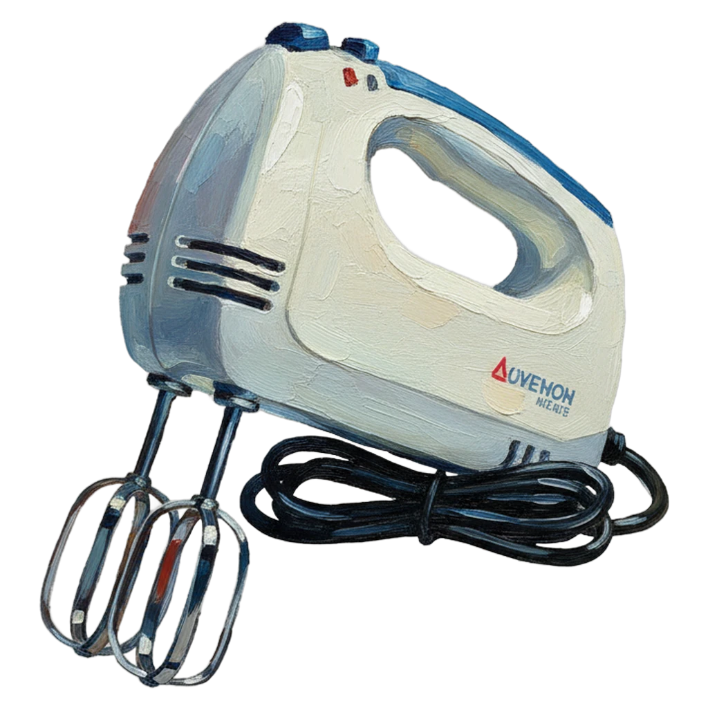 hand mixer Oil Painting icon